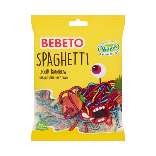 Bebeto Spaghetti Sour Rainbow 70g