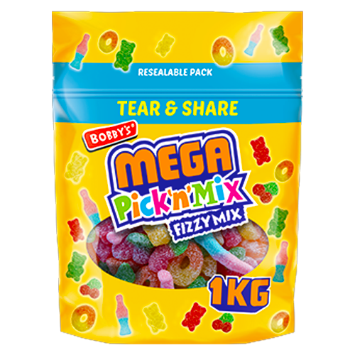 Bobby’s Mega Pick ‘n’ Mix Fizzy Mix 1kg