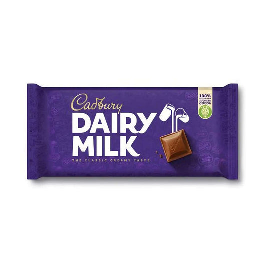 Cadbury Dairy Milk Chocolate Bar 95g