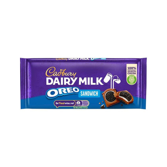 Cadbury Dairy Milk Oreo Sandwich Chocolate Bar