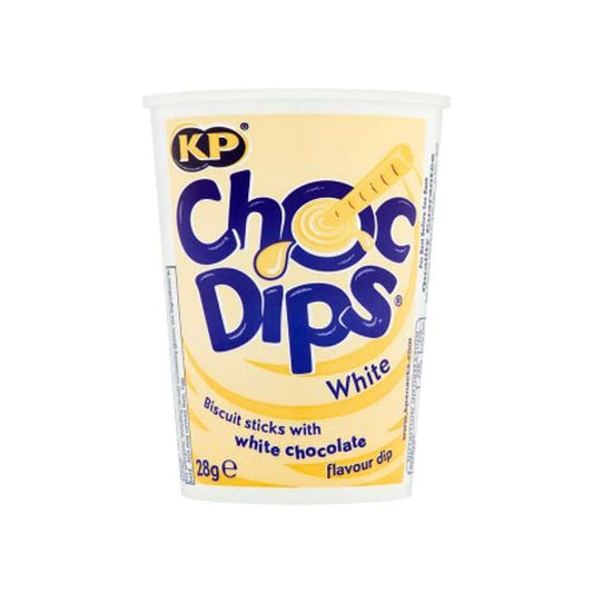 KP Choc Dips White Chocolate 28g