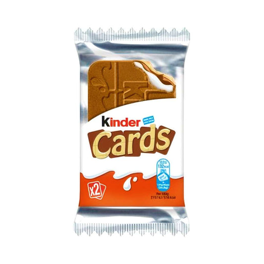 Kinder Cards Chocolate Biscuits