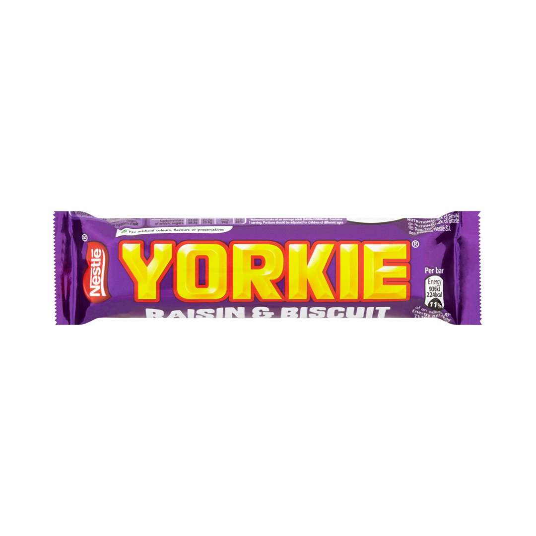 Nestle Yorkie Raisin & Biscuit Chocolate Bar