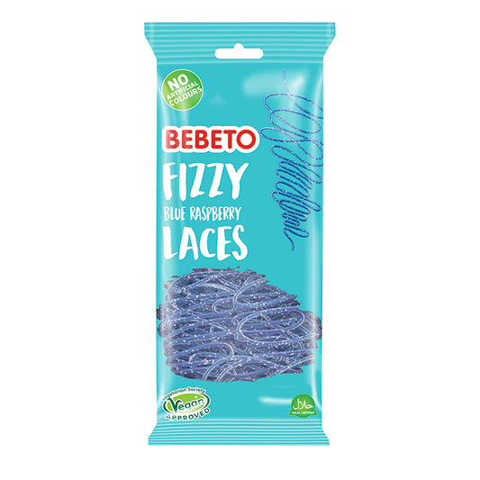 Bebeto Vegan Fizzy Blue Raspberry Laces