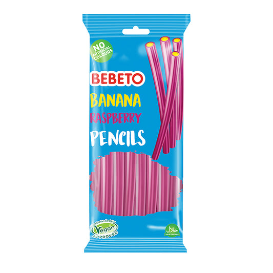 Bebeto Vegan Banana Raspberry Pencils